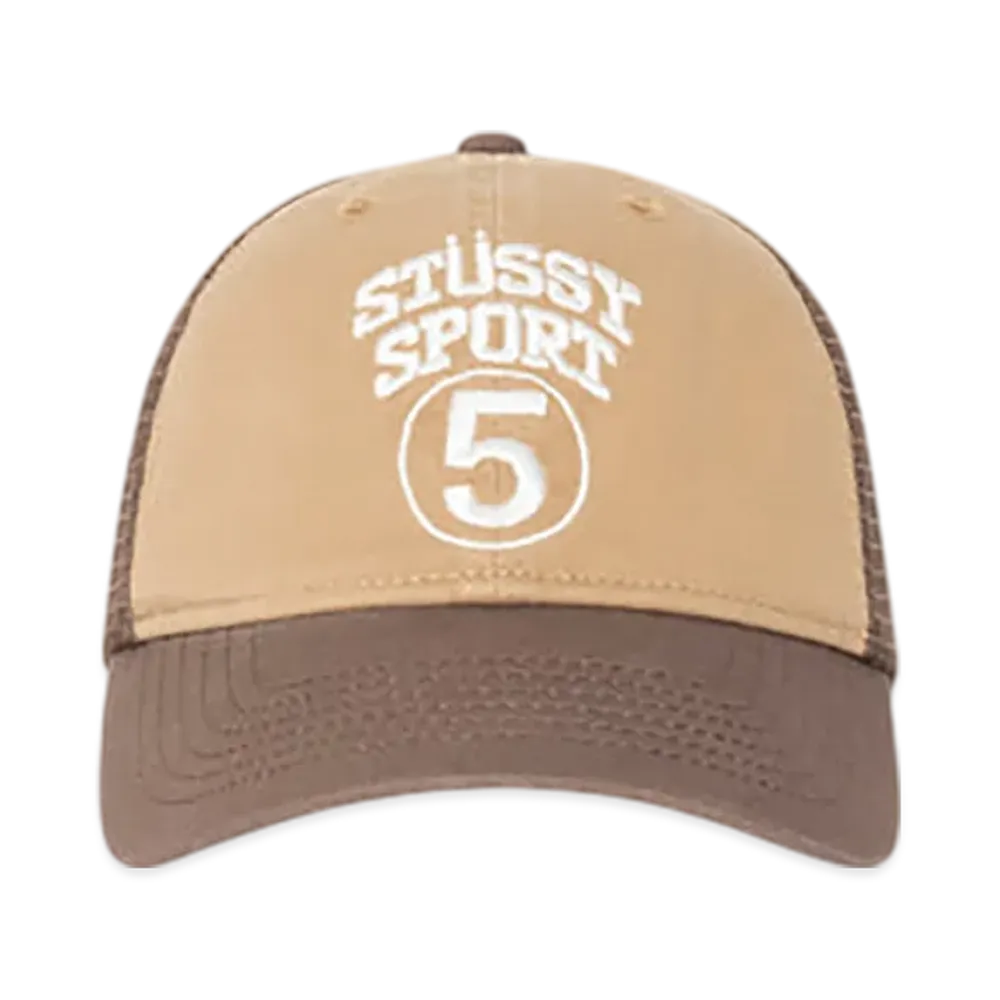 Stussy Low Profile Sport 5 Strapback "Khaki"