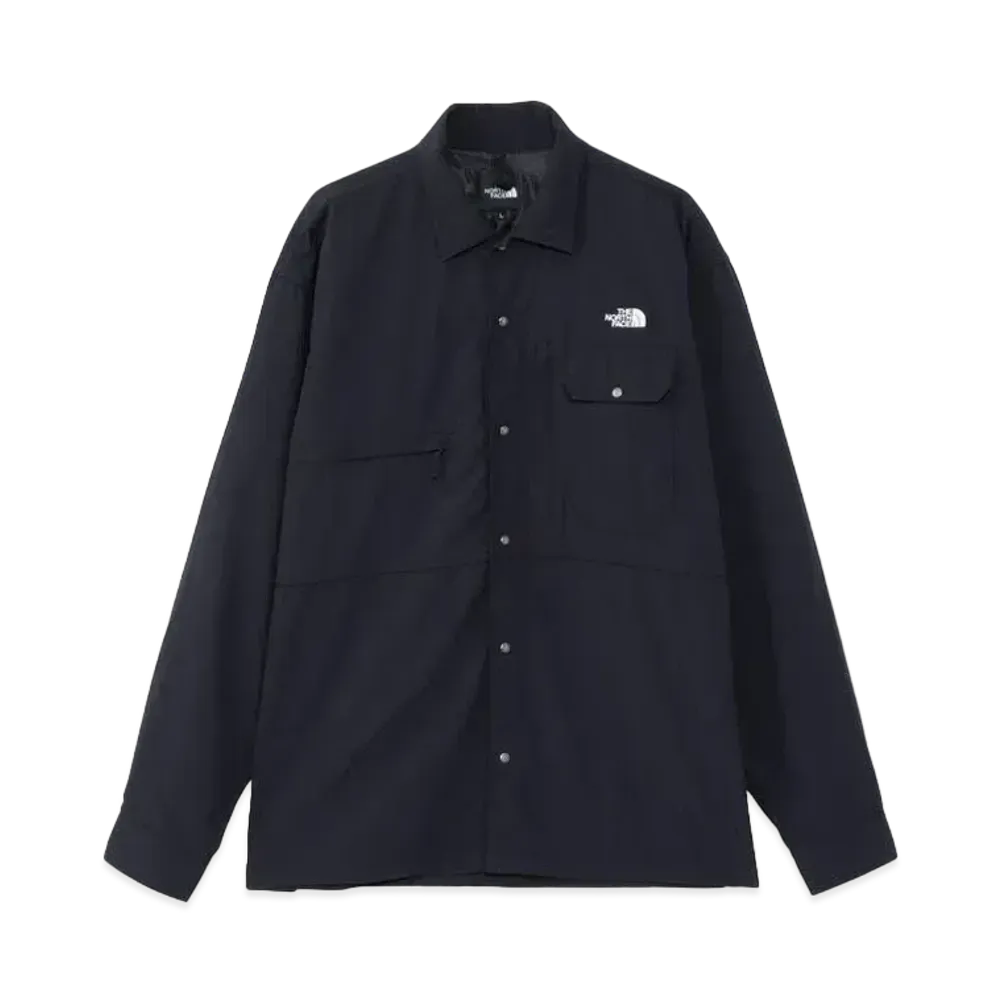 The North Face Long Sleeve Nylon Oxtrip Shirt "Black"
