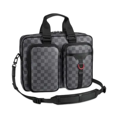 Louis Vuitton Utility Business Bag Damier Graphite