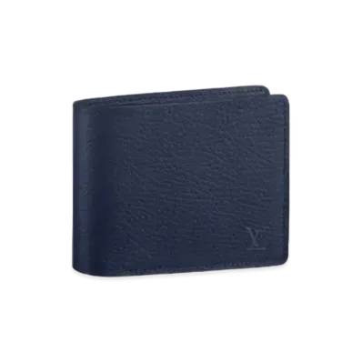 Louis Vuitton Multiple Wallet Taurillon "Navy"