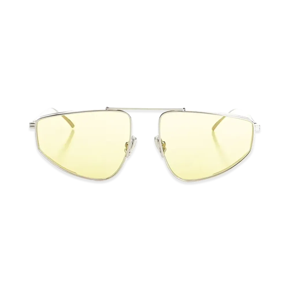 Bottega Veneta Metal Sunglasses "Silver"