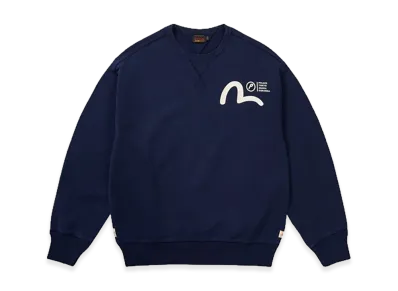PALACE x EVISU Crew "Navy"
