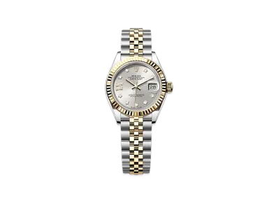 ROLEX Lady-Datejust 28mm Oystersteel & Yellow Gold 279173 "Silver"