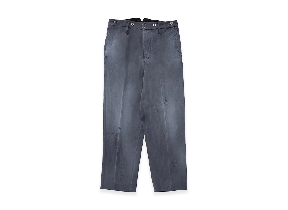 visvim Pastoral HW Pants DMGD "Navy"