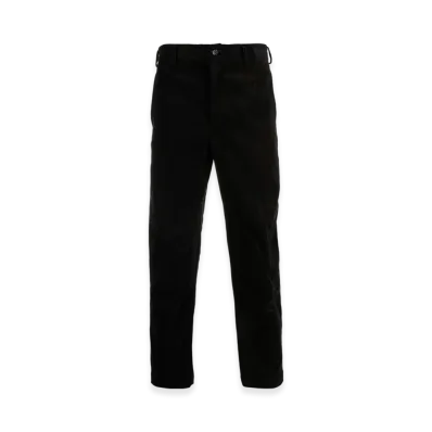 BLACK COMME des GARCONS Corduroy Cropped Pants "Black"