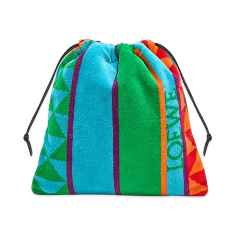 LOEWE Drawstring Pouch Small "Multicolor"