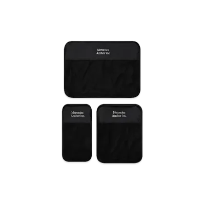 Mercedes Anchor inc. Ripstop Packing Cube Set "Black"