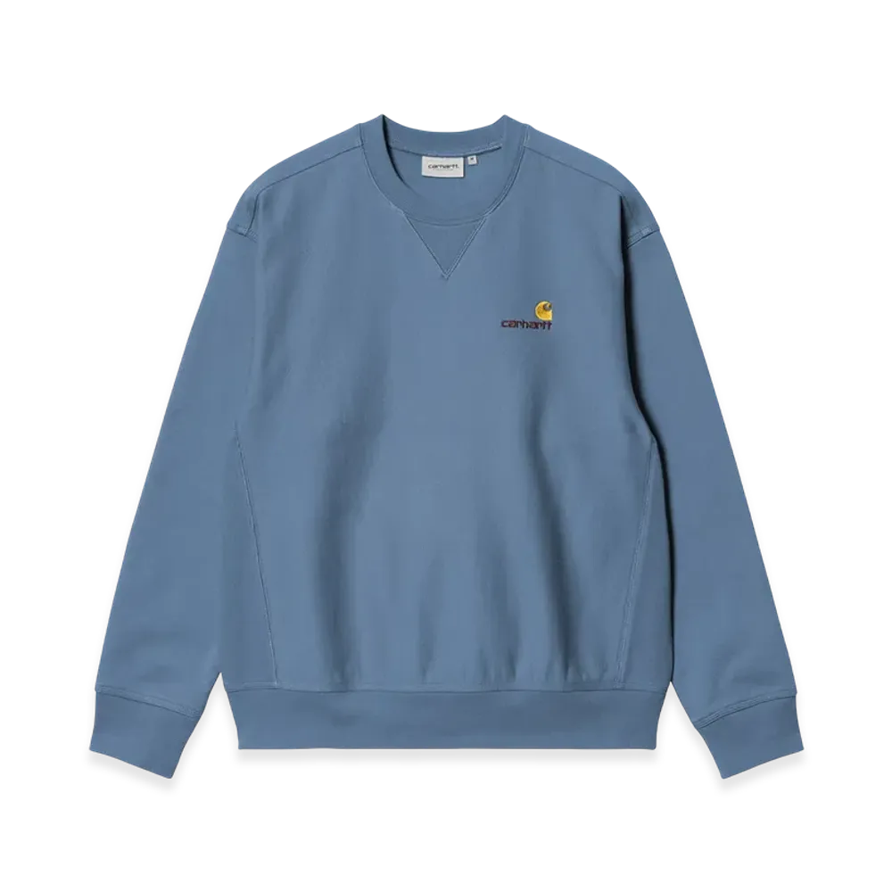Carhartt WIP American Script Sweat "Sorrent"