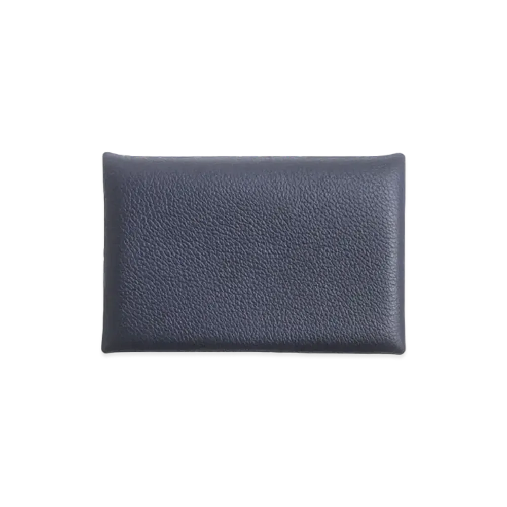 Hermes Calvi Evercolor "Blue Indigo/Silver"