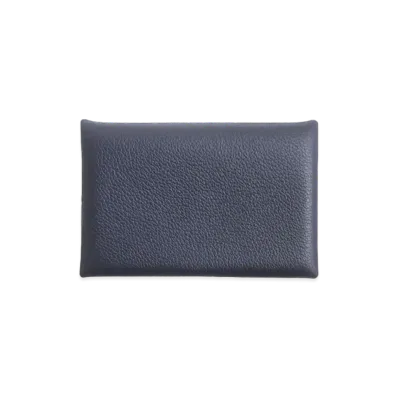 Hermes Calvi Evercolor "Blue Indigo/Silver"