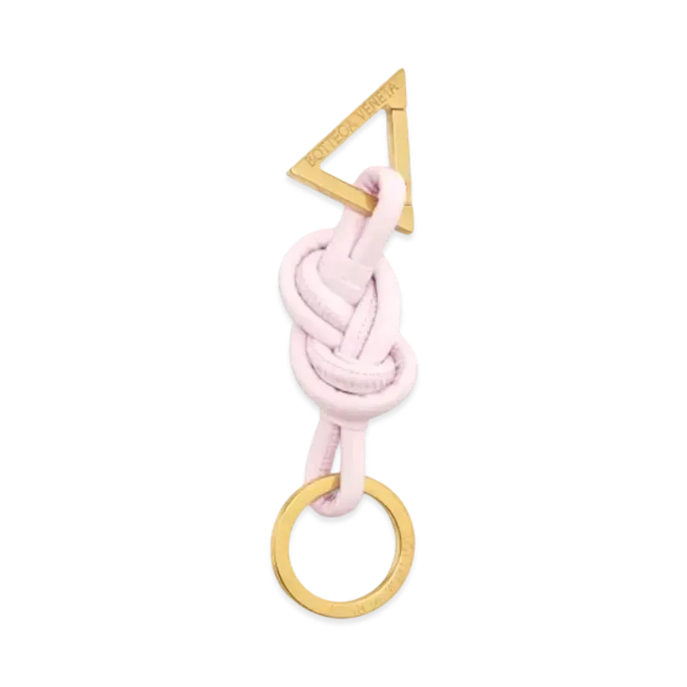 Bottega Veneta Key Ring "Bris Washed"