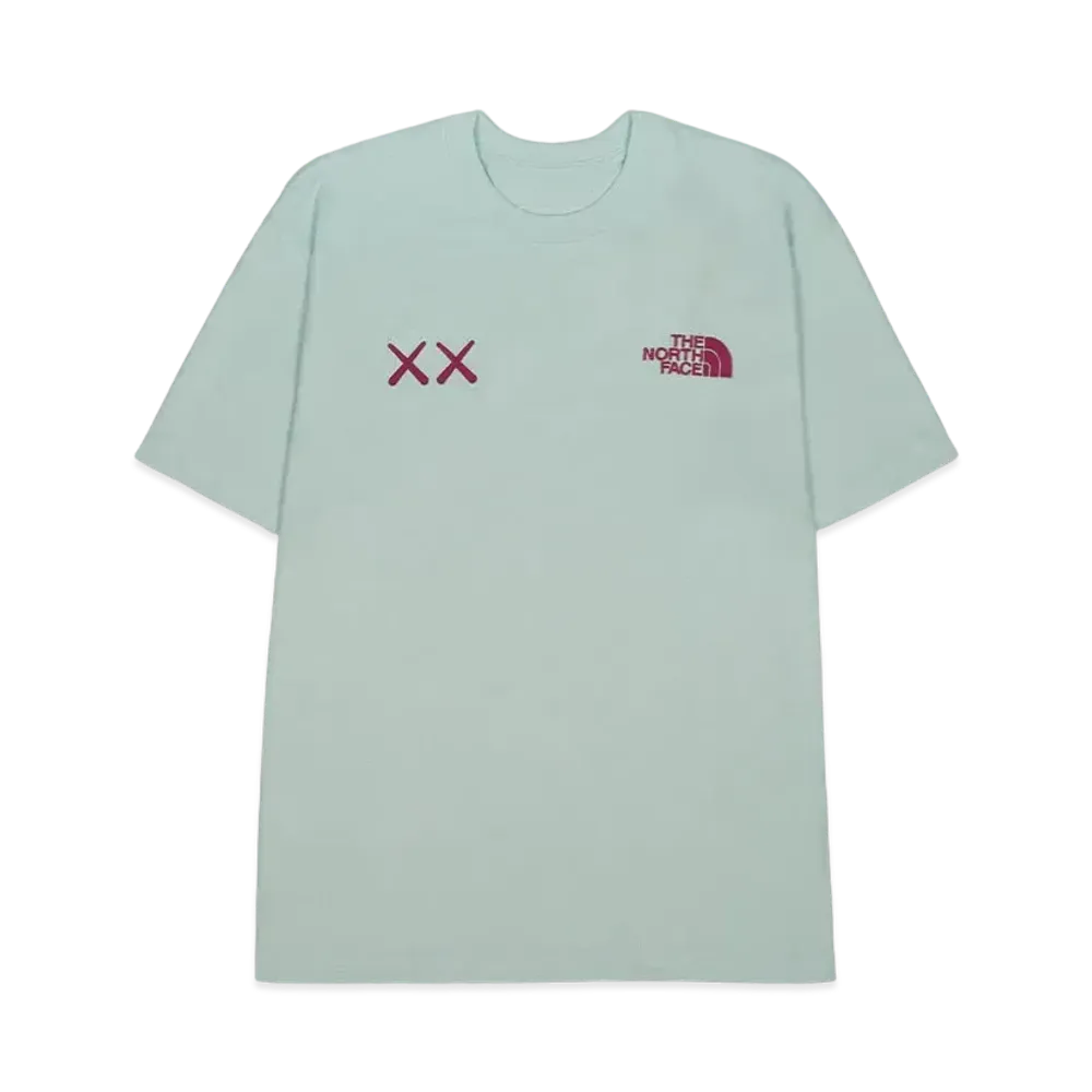 The North Face Kaws Tee "Ice Blue"