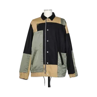 sacai Fabric Combo Blouson "Multi"
