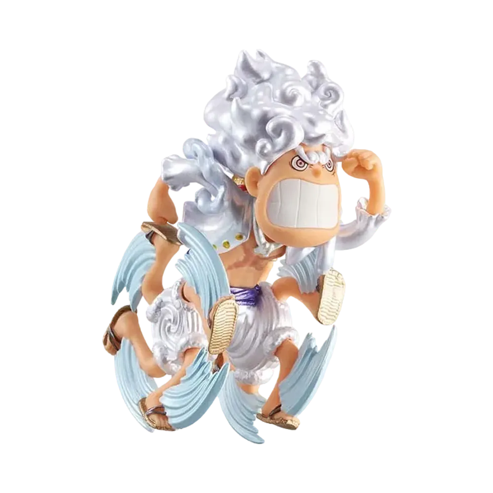 BANPRESTO "World Coletable Figure" -ONE PIECE- -Monkey D. Luffy Gear 5 Special-Metallic Color Ver. 05