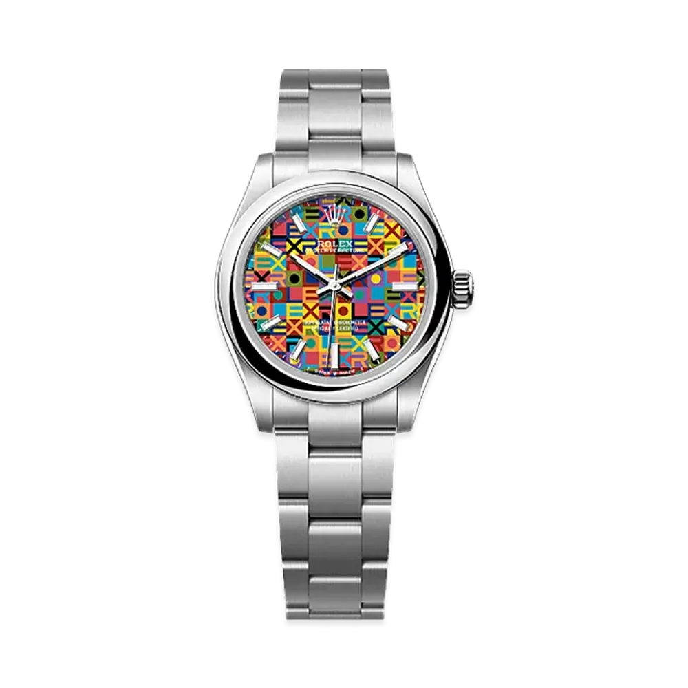 ROLEX Oyster Perpetual 31 Oystersteel "Multicolor"