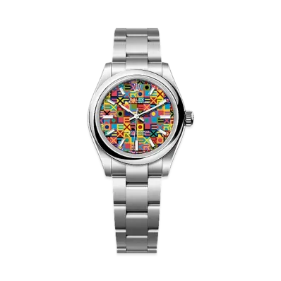 ROLEX Oyster Perpetual 31 Oystersteel "Multicolor"