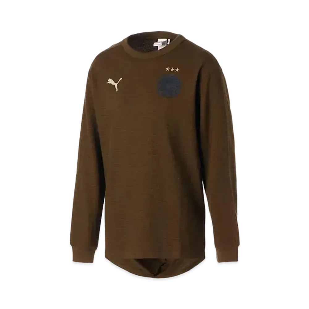 PUMA x ANREALAGE Crew Sweat "Deep Olive"