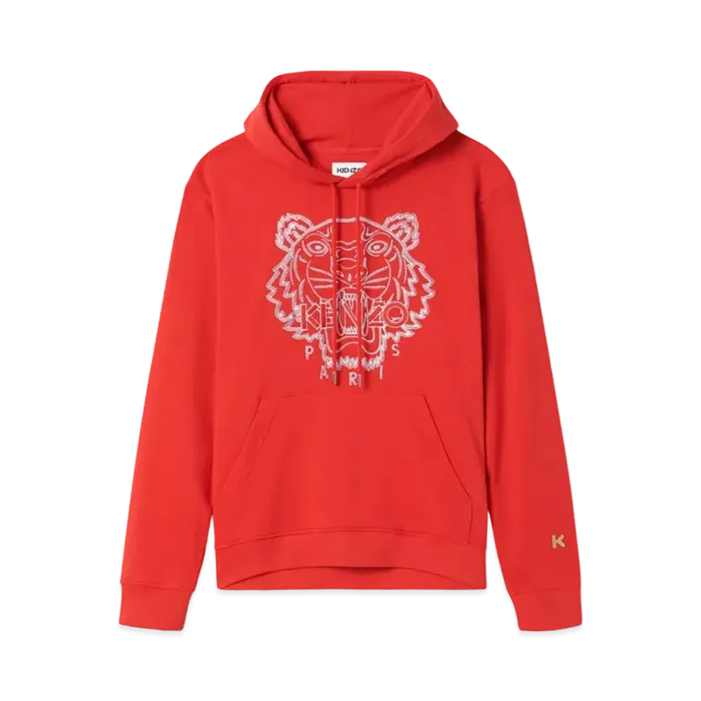 KENZO Hooded SweatShirt Tiger Tiger "Medium Red"