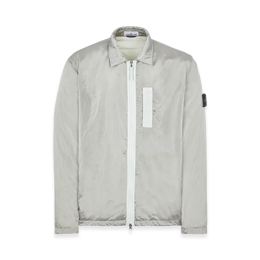 Stone Island Q0519 Nylon Metal Econyl Regenerated Nylon Primaloft Jacket - 22FW "Light Grey"