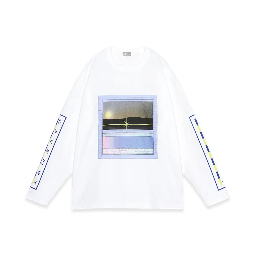 MIN-NANO x Cav Empt (C.E) Sky 360 Long Sleeve T "White"