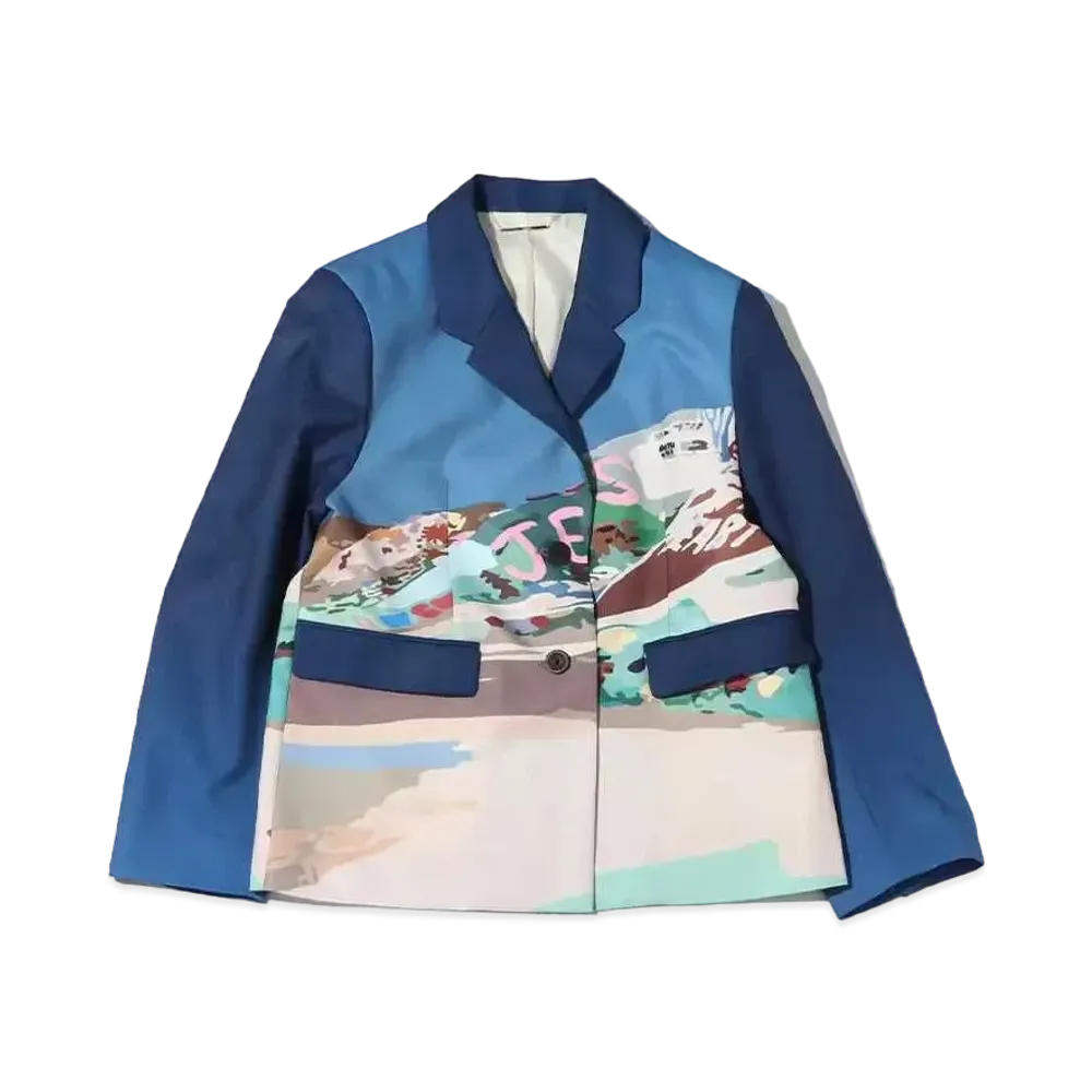 atmos pink Photo Print Tailored Jacket "Mix"