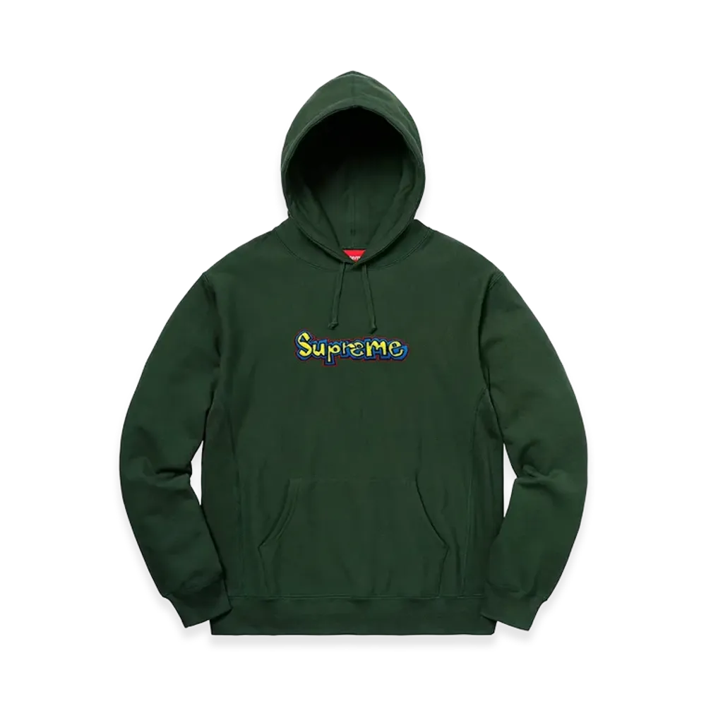 Supreme Gonz Logo Hooded Sweatshirt "Dark Green"