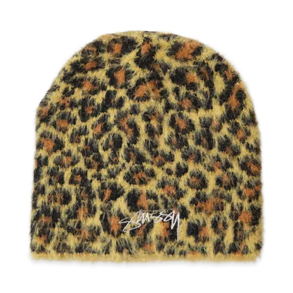 Stussy Skullcap Leopard "Brown"