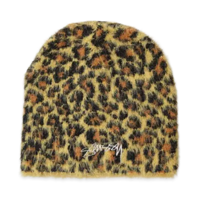 Stussy Skullcap Leopard "Brown"