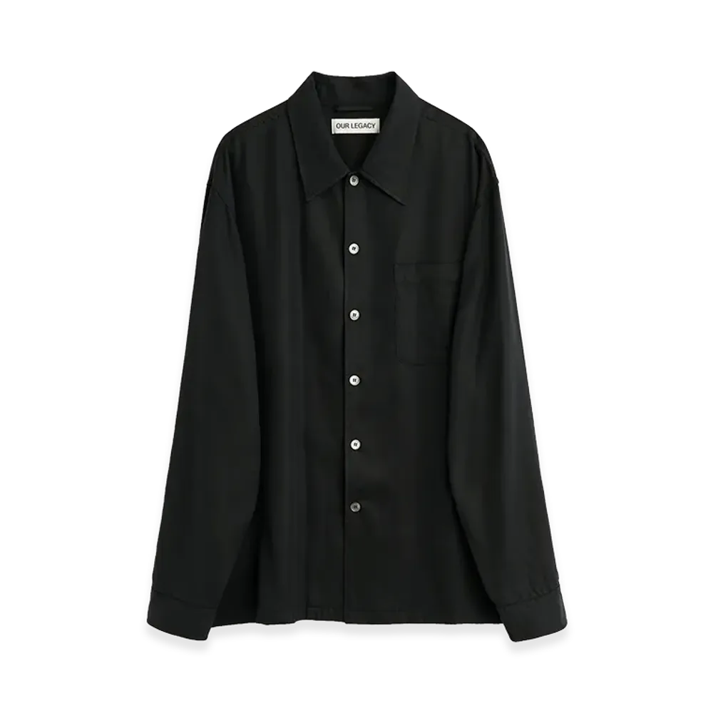 OUR LEGACY Draping Black Lyocell "Draping Black Lyocell"