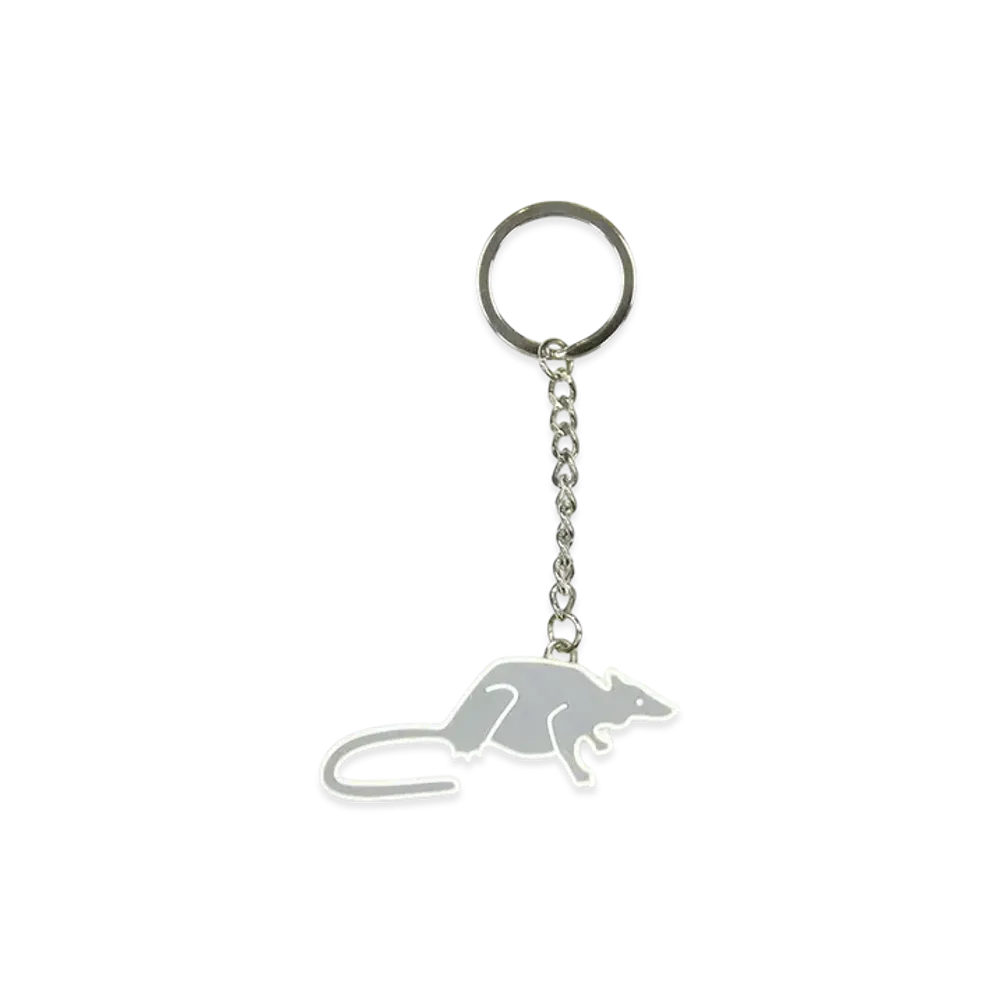 Marc By Marc Jacobs Stinky Rat Key Ring "Grey"