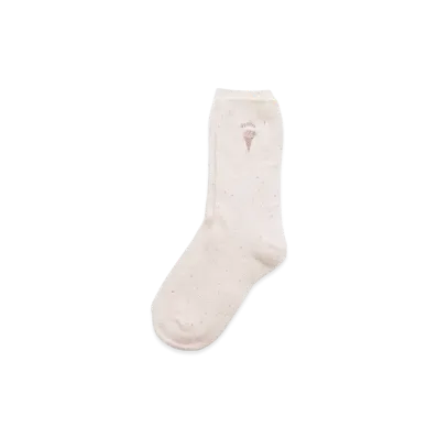 GELATO PIQUE Ice Embroidery Socks "Pink"