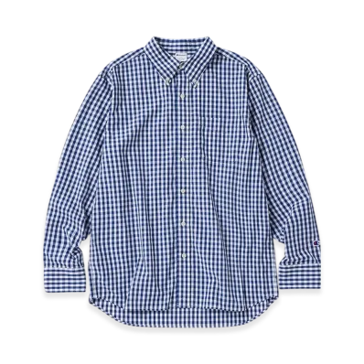 Champion Button Down Shirt 24FW "Navy"