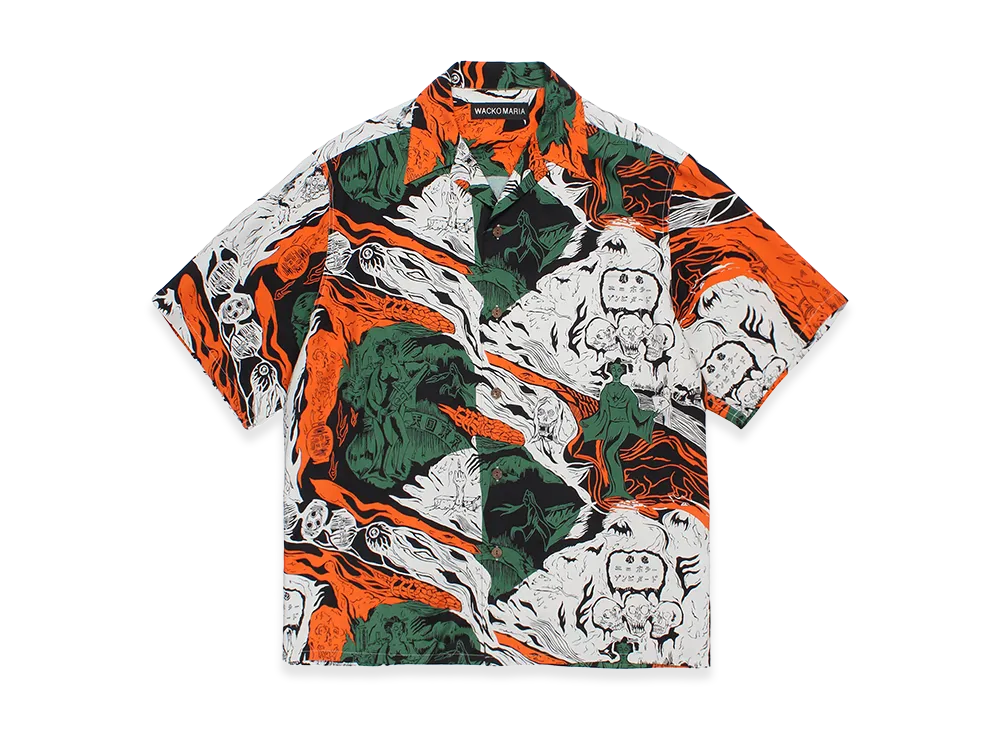 WACKO MARIA Hawaiian Shirt "Gray"