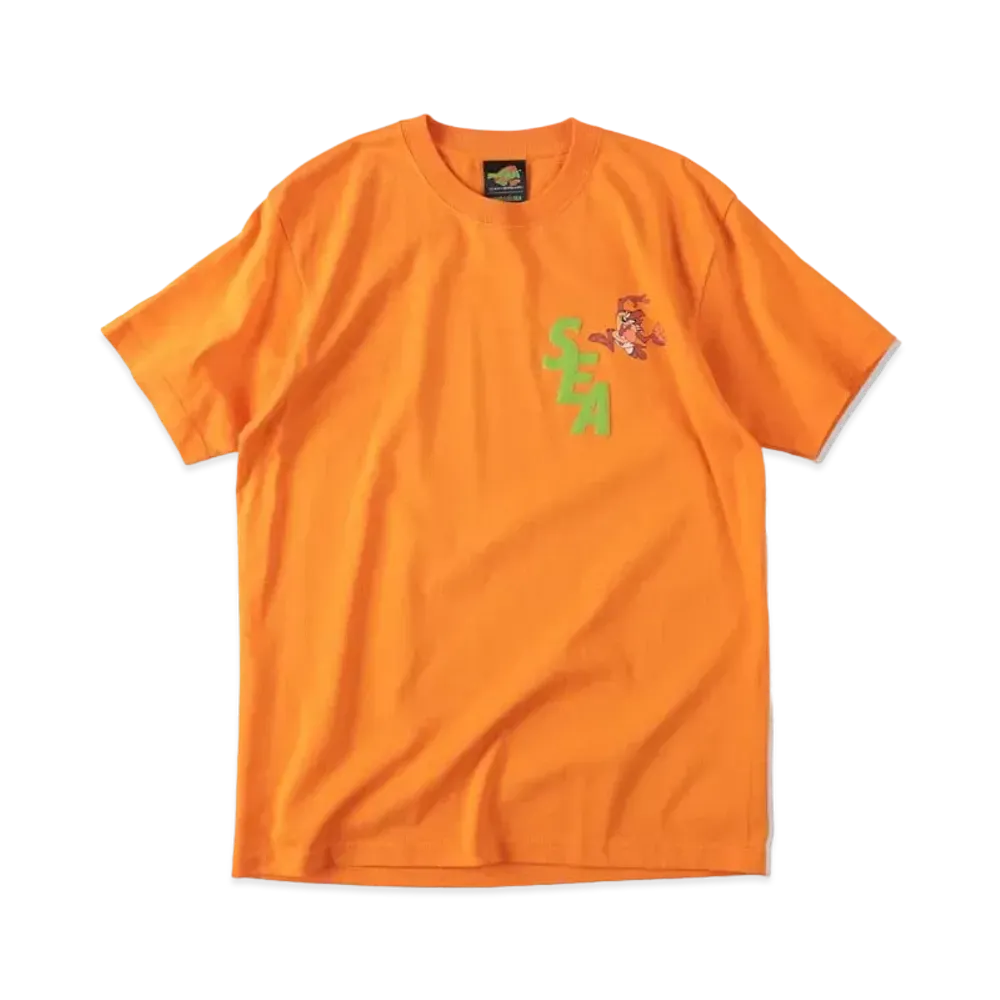 WIND AND SEA SPACE JAM (SPACE JAM-TASMANIAN DEVIL) S/S TEE "Orange"