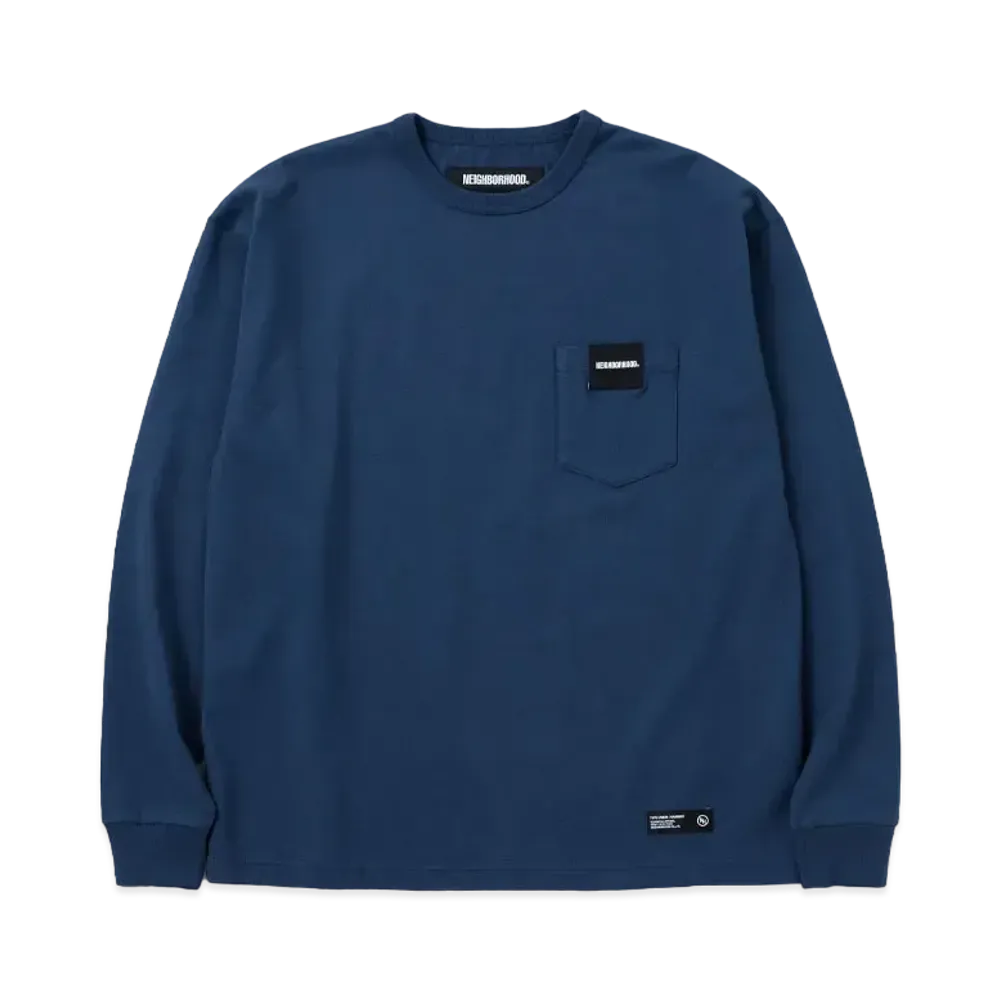 NEIGHBORHOOD Classic-P Crewneck LS "Navy"