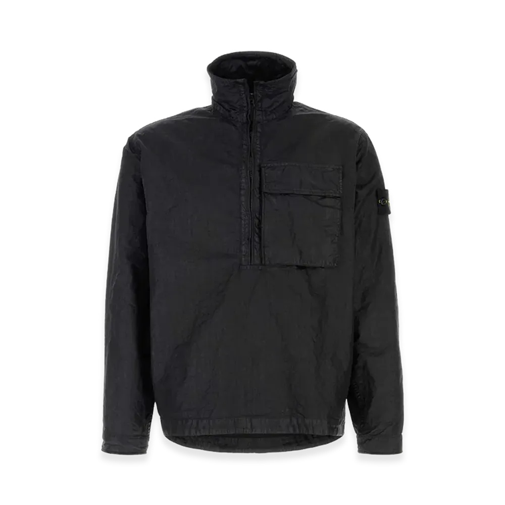 Stone Island Nylon Shirt "Black"