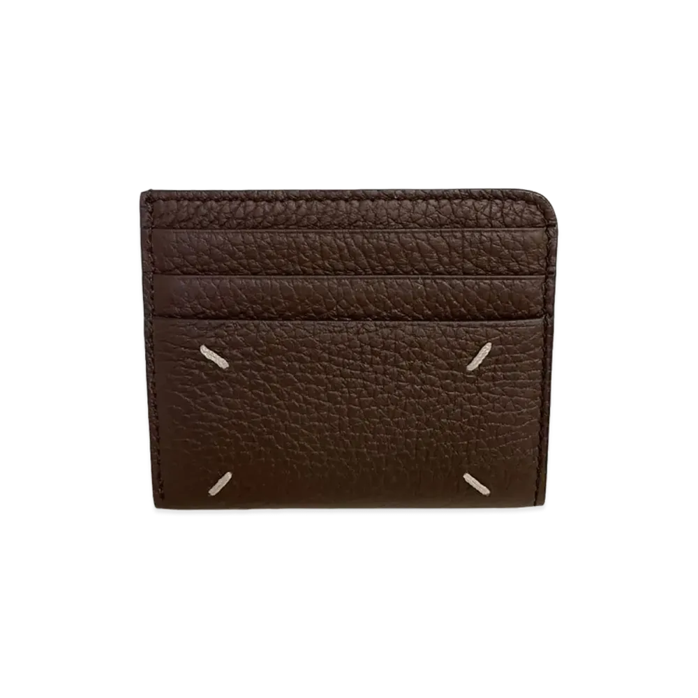 Maison Margiela Four Stitch Card Holder "Brown"