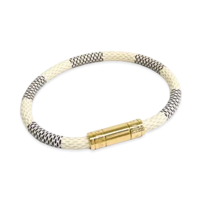 Louis Vuitton Keep It Bracelet Damier Azur