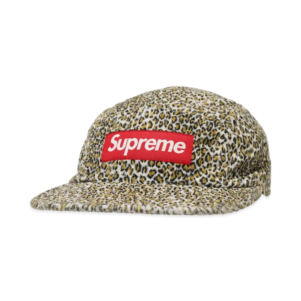 Supreme Corduroy Camp Cap "Leopard"