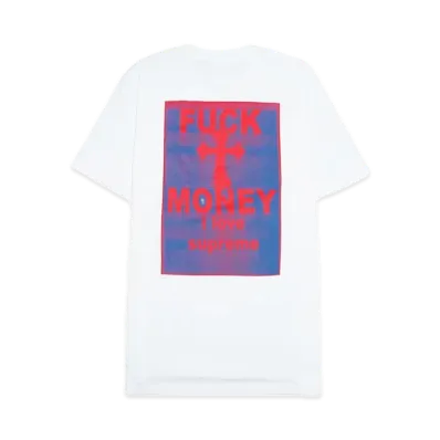 Supreme Fuck Money Tee "White"