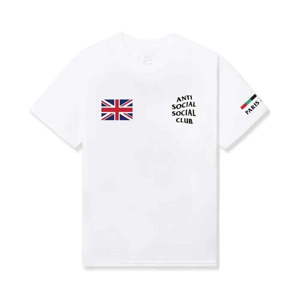 ANTI SOCIAL SOCIAL CLUB PARIS 2024 CAPSULE UK Tee "White"