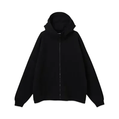 BEAMS New Raised Hoodie "Black"