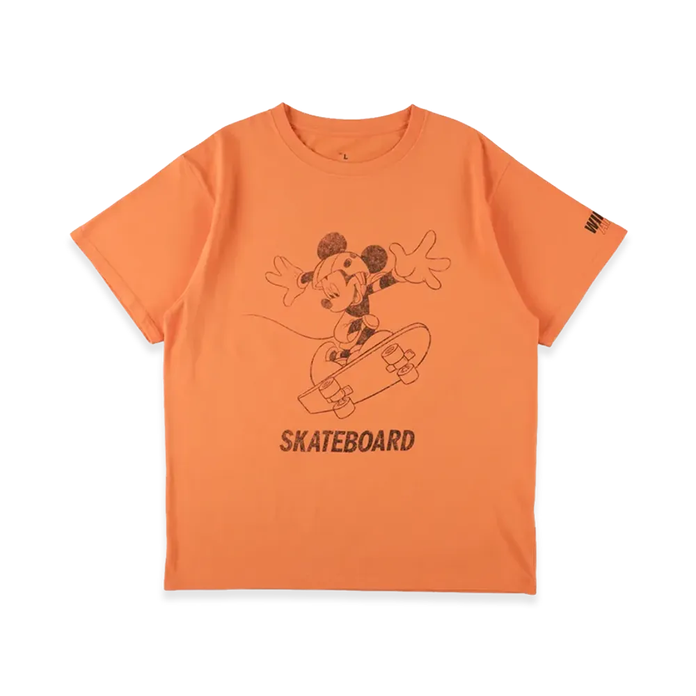 WIND AND SEA x SMOOTHY Skate S/S Tee "Orange"