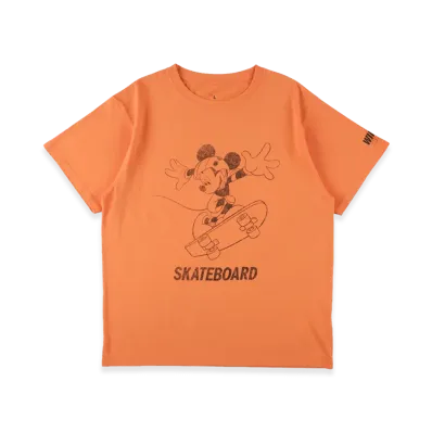 WIND AND SEA x SMOOTHY Skate S/S Tee "Orange"