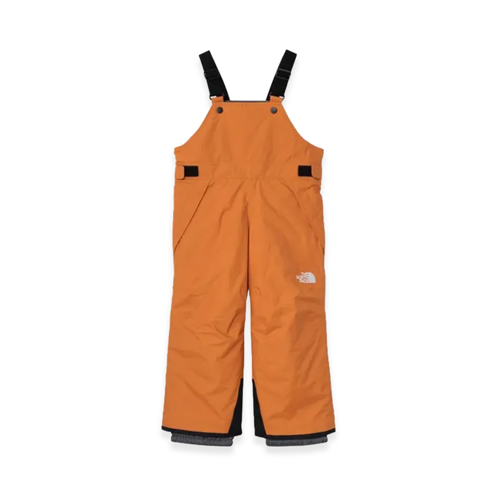 The North Face Toddler Snow Insulation Bib Kids "Yam Orange"