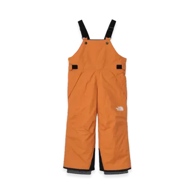 The North Face Toddler Snow Insulation Bib Kids "Yam Orange"