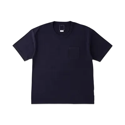visvim JUMBO TEE S/S (C/WS) "Navy"