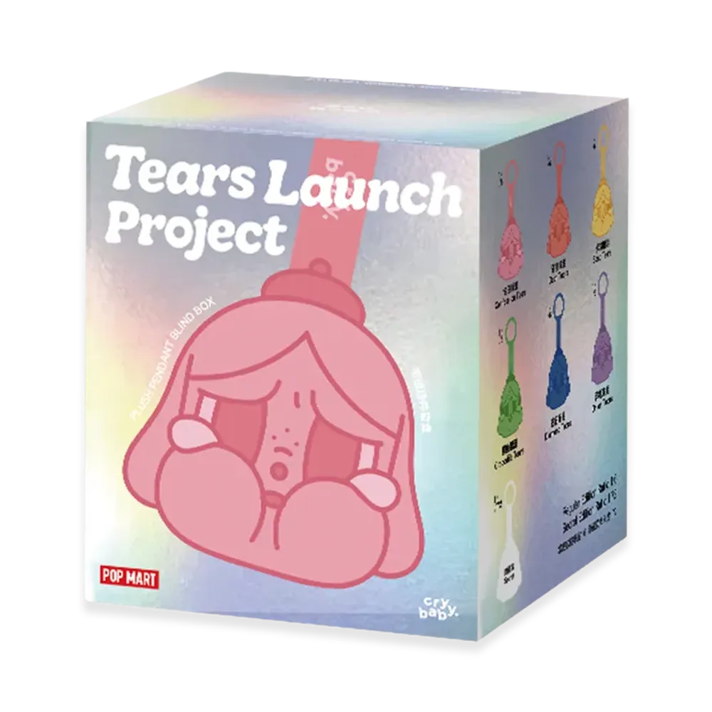 POP MART CRYBABY Tears Launch Project Series-Plush Pendant Blind Box [Piece]
