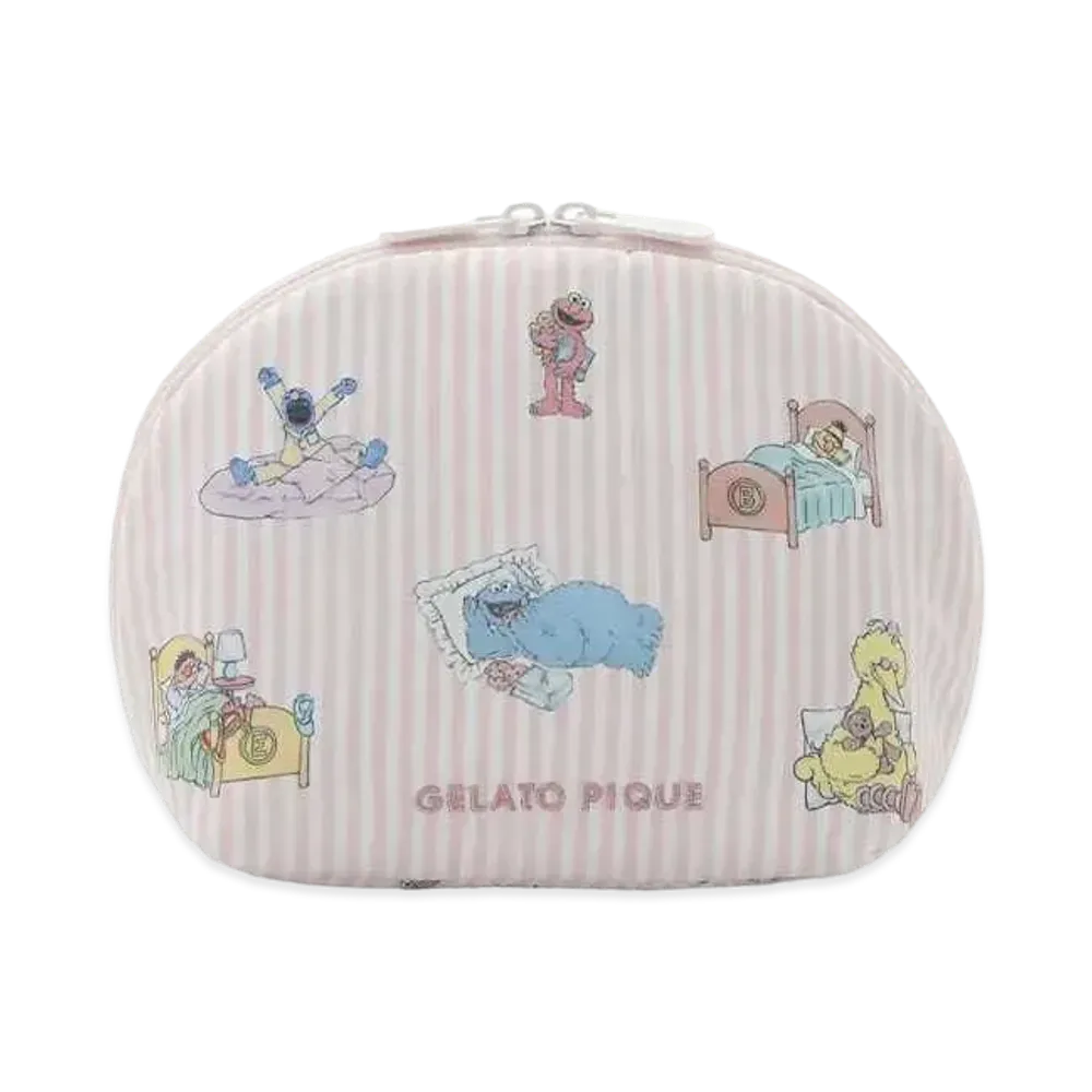 GELATO PIQUE x Sesame Street Pouch "Pink"