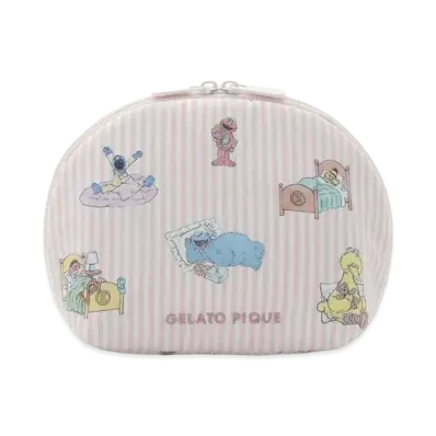 GELATO PIQUE x Sesame Street Pouch "Pink"